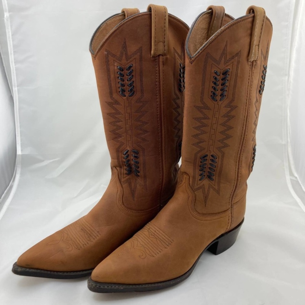 Dan Post? brown cowboy boots